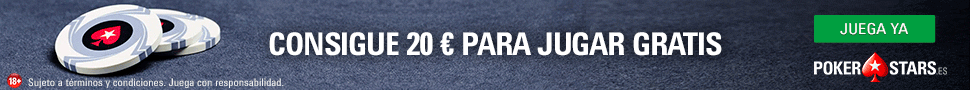 Consigue 20� para jugar con tu primer dep�sito en Pokerstars Espana